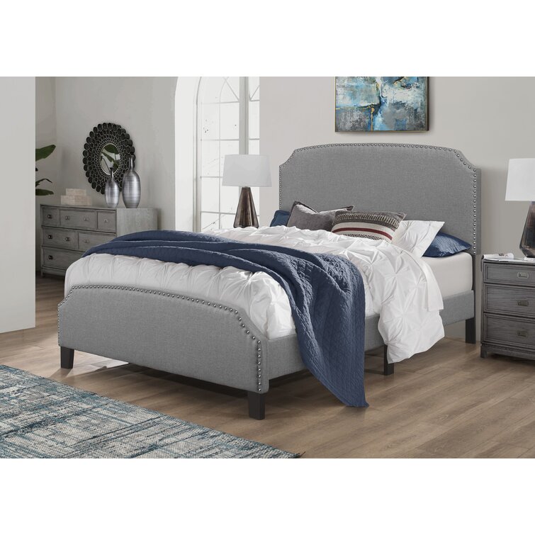 Wayfair blue store bed frame